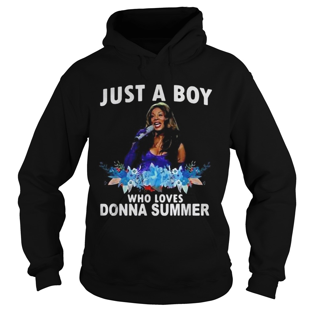 Just a boy who loves donna summer Hoodie