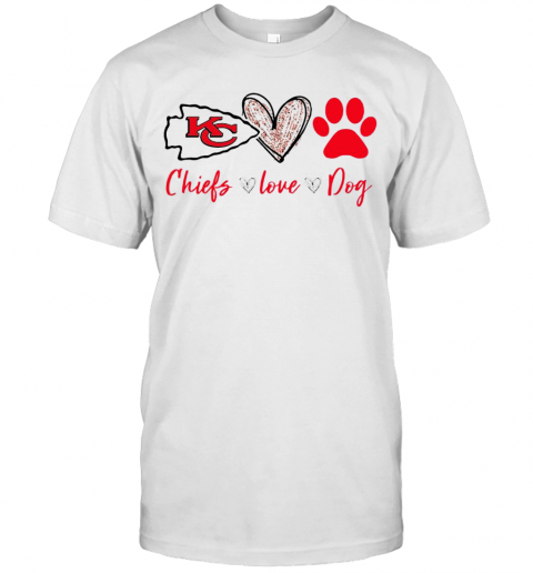 Kansas City Chiefs Love Dog T-Shirt