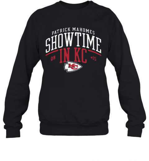 Kansas City Chiefs Patrick Mahomes Showtime In KC T-Shirt Unisex Sweatshirt