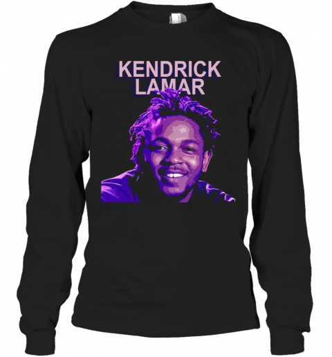 Kendrick Lamar Pot Art American Rapper T-Shirt Long Sleeved T-shirt 
