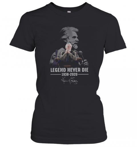 Kenny Rogers Legend Never Die 1938 2020 Signature T-Shirt Classic Women's T-shirt
