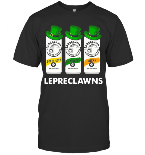 Lepreclawns Pot O' Gold Shamrock Lucky St. Patrick'S Day T-Shirt