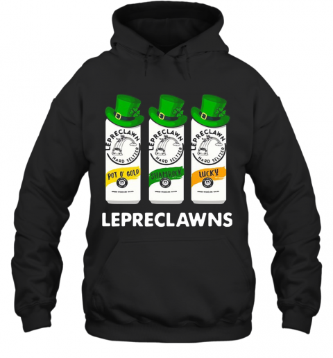 Lepreclawns Pot O' Gold Shamrock Lucky St. Patrick'S Day T-Shirt Unisex Hoodie