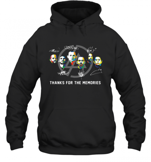 Linkin Park Thank You For The Memories Signatures T-Shirt Unisex Hoodie