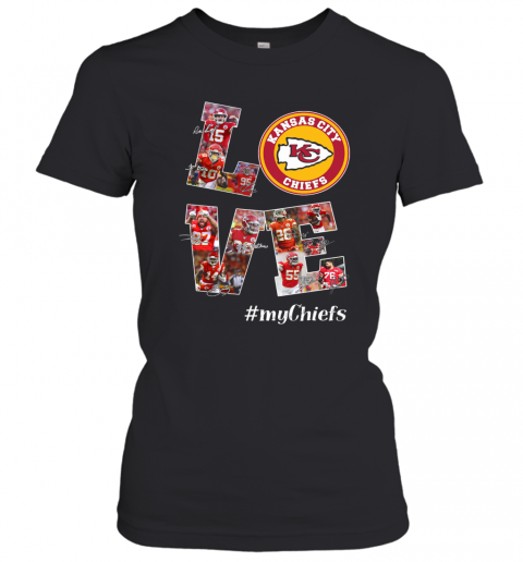 Love Kansas City Chiefs T-Shirt Classic Women's T-shirt