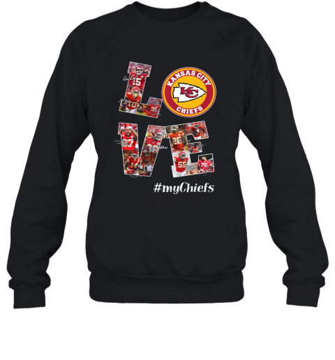 Love Kansas City Chiefs T-Shirt Unisex Sweatshirt
