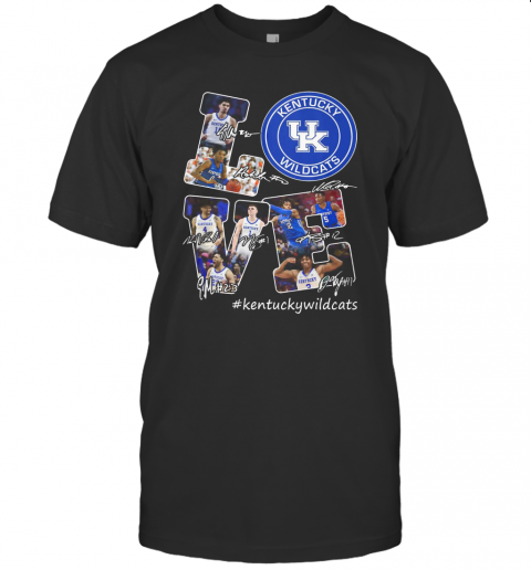 Love Kentucky Wildcats Signature T-Shirt