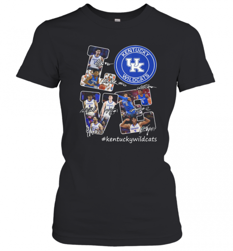 Love Kentucky Wildcats Signature T-Shirt Classic Women's T-shirt