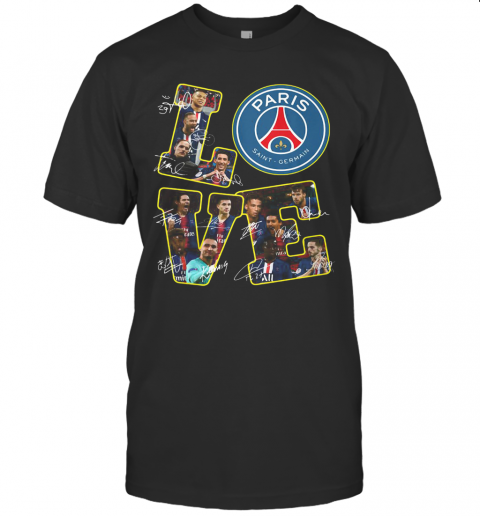 Love Paris Saint Germain Signatures T-Shirt