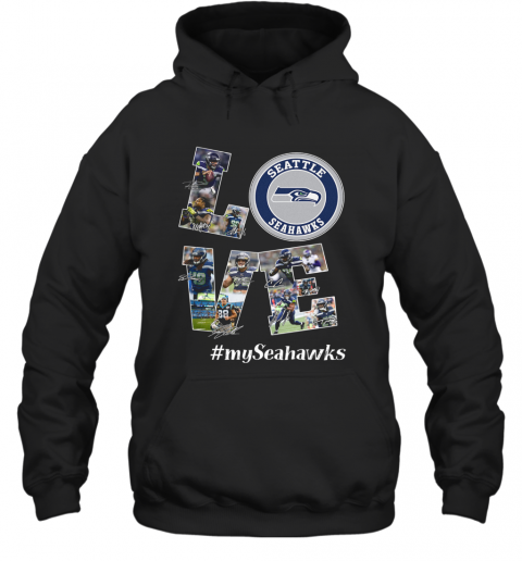 Love Seattle Seahawks T-Shirt Unisex Hoodie