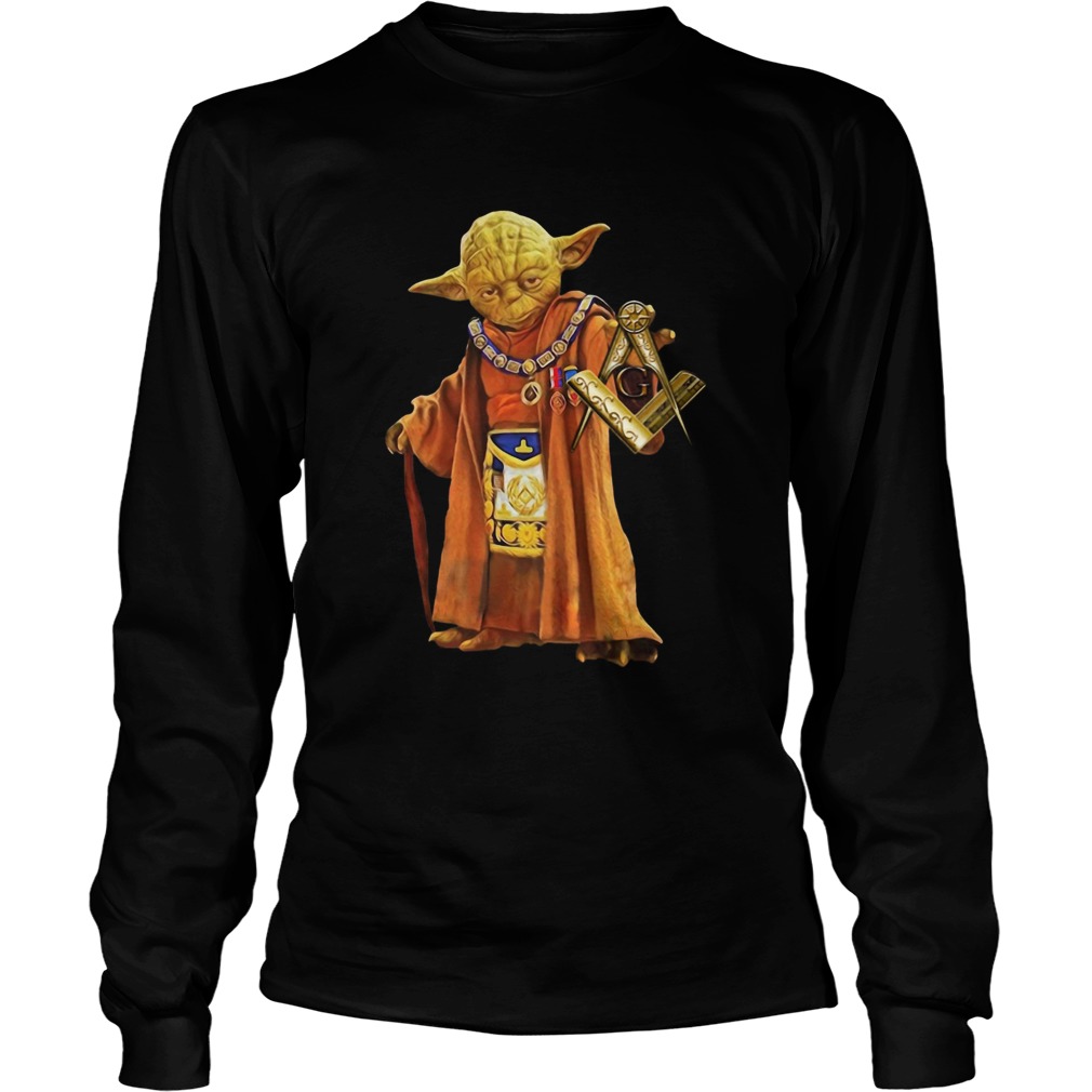 Master Yoda 357 Freemasonry Long Sleeve