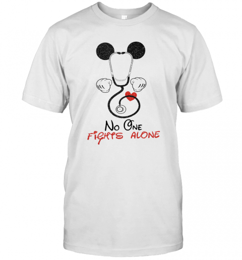 Mickey Mouse Fights Alone T-Shirt
