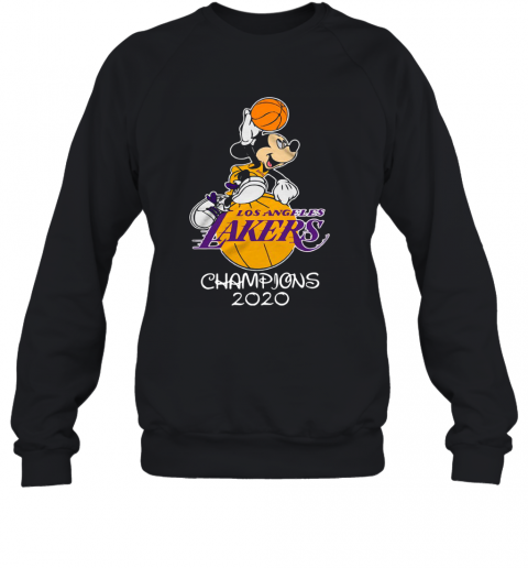 Mickey Mouse Los Angeles Lakers Champions 2020 T-Shirt Unisex Sweatshirt