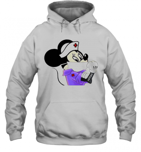 Mickey Mouse Strong Nurse T-Shirt Unisex Hoodie