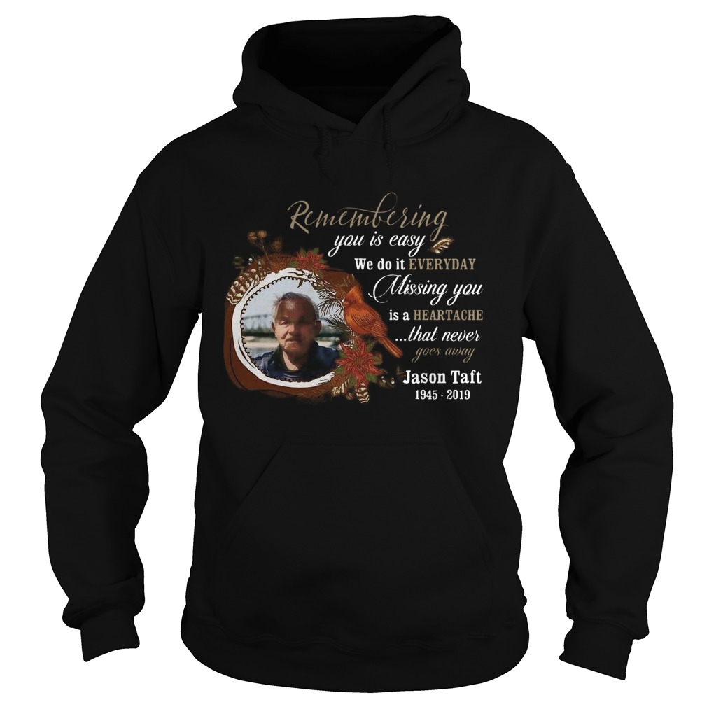 Missing You Is HeartachePhoto Memorial Personalized Hoodie
