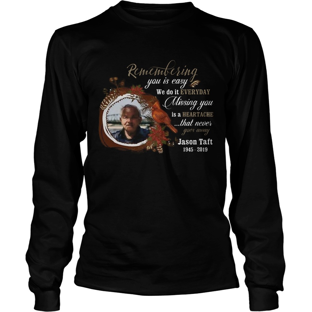 Missing You Is HeartachePhoto Memorial Personalized Long Sleeve