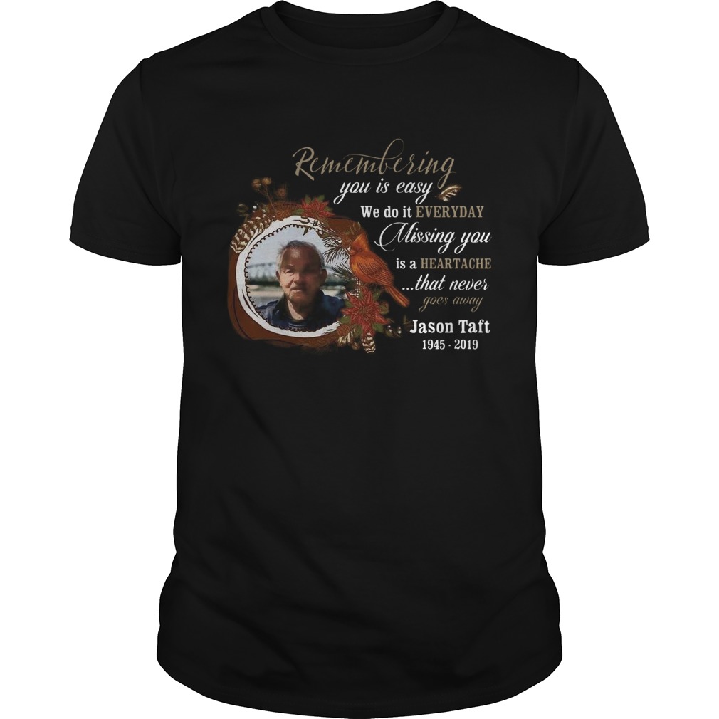 Missing You Is HeartachePhoto Memorial Personalized shirt