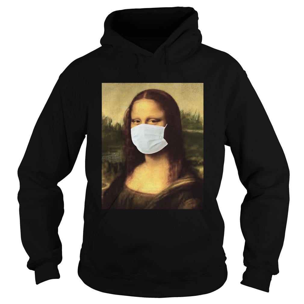 Mona Lisa Wear A Medical Mask Corona Hoodie