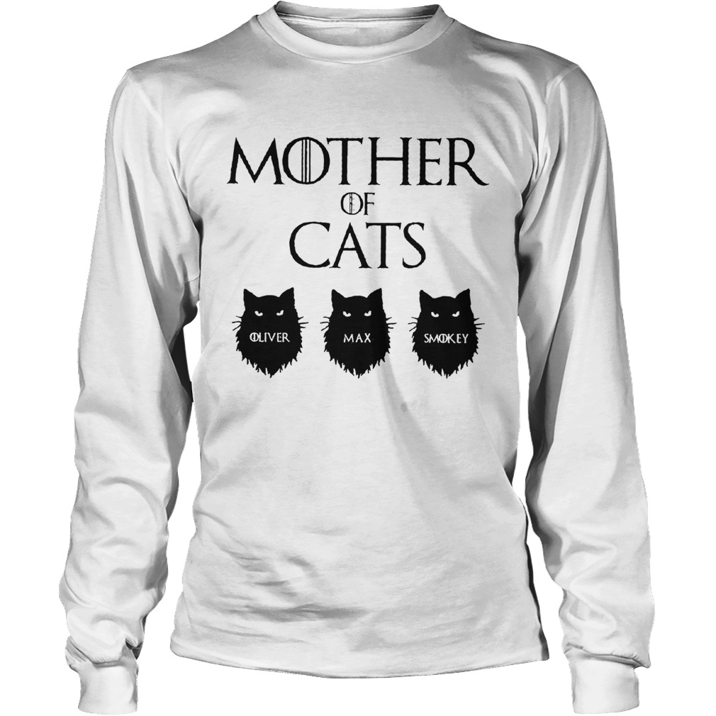 Mother Of Cats GOT Personalized Long Sleeve