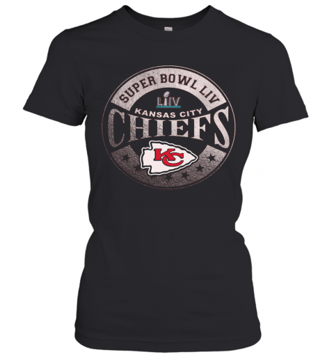 NFL Pro Line By Fanatics Branded Red Kansas City Chiefs Super Bowl LIV Bound In The Zone Metallic T-Shirt Classic Women's T-shirt