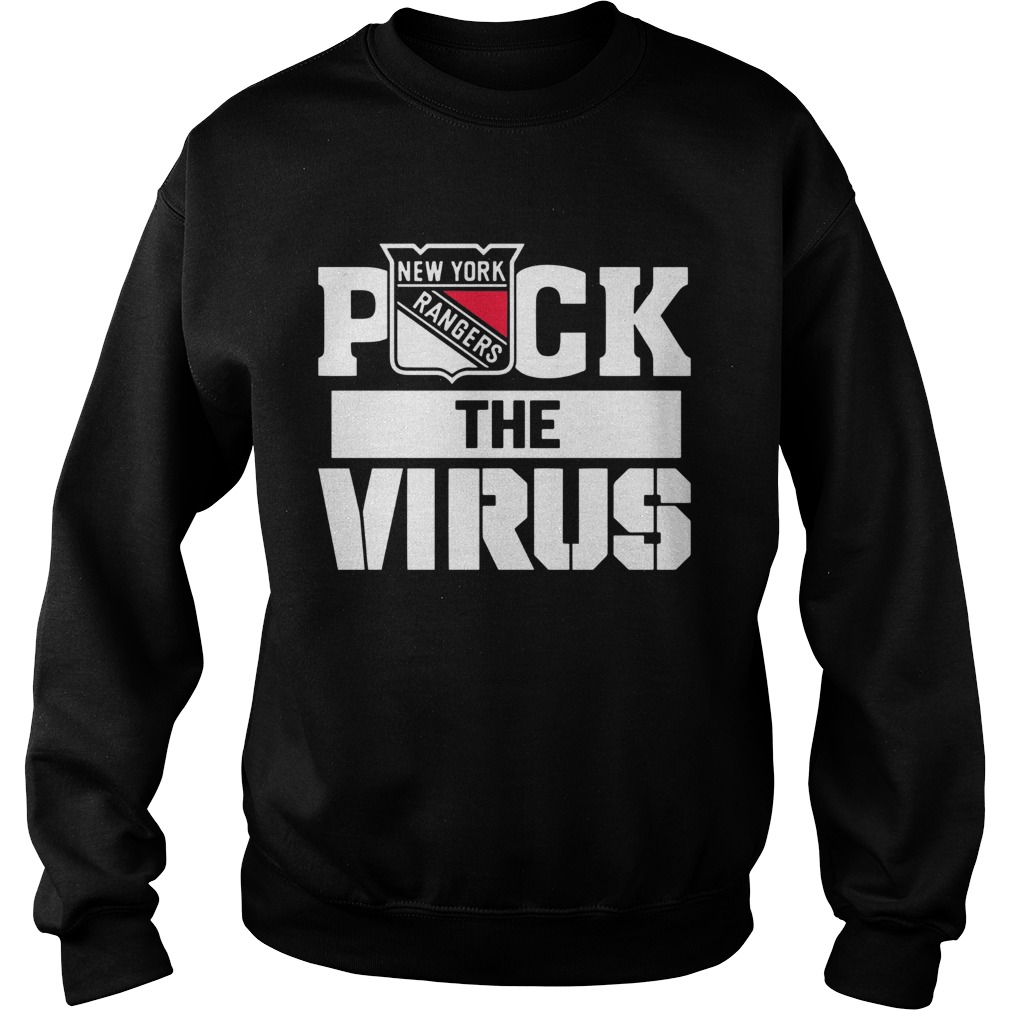 New York Rangers Puck The Virus Sweatshirt