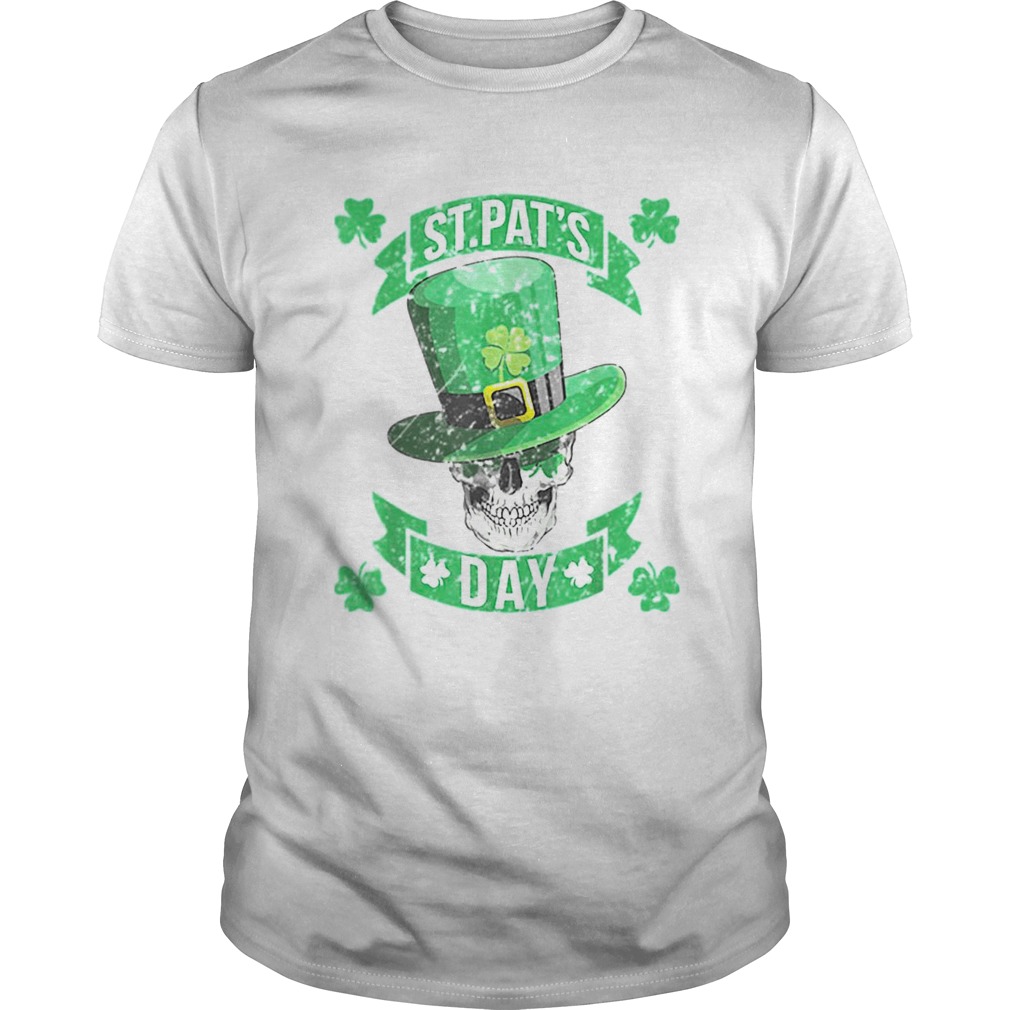 Nice St Patricks Day With Sugar Skull Leprechaun shirt