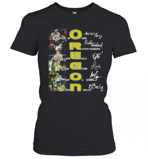 Oregon Minyon More Ruthy Hebard Sabrina Ionescu T-Shirt Classic Women's T-shirt
