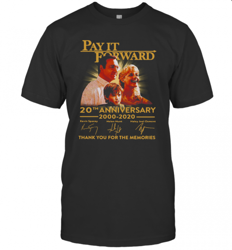 Pay It Forward American Drama Film 20Th Anniversary 2000 2020 Signature T-Shirt Classic Men's T-shirt