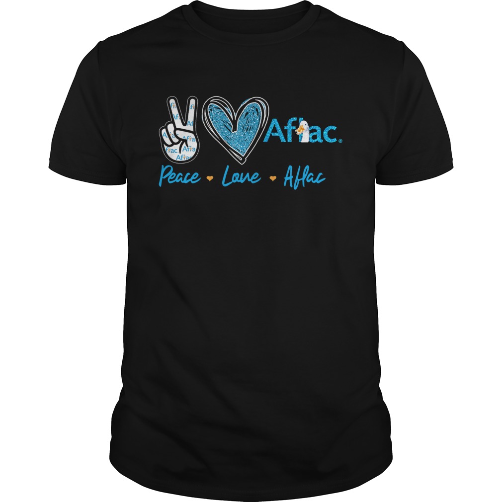 Peace Love Aflac shirt