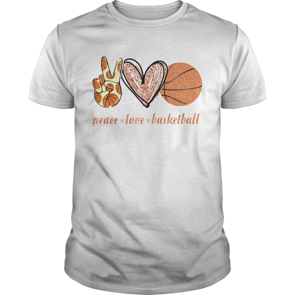 Peace Love Basketball shirt
