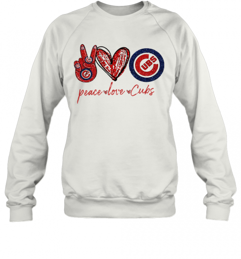 Peace Love Cubs T-Shirt Unisex Sweatshirt