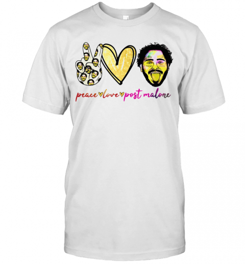 Peace Love Post Malone T-Shirt