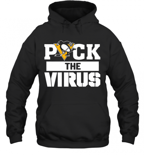 Pittsburgh Penguins Puck The Virus T-Shirt Unisex Hoodie
