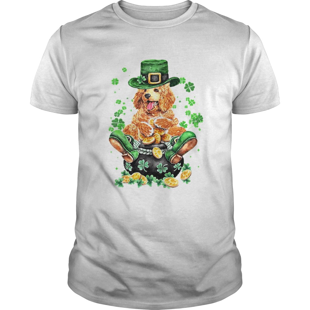 Poodle St Patricks Day Dog Lovers shirt