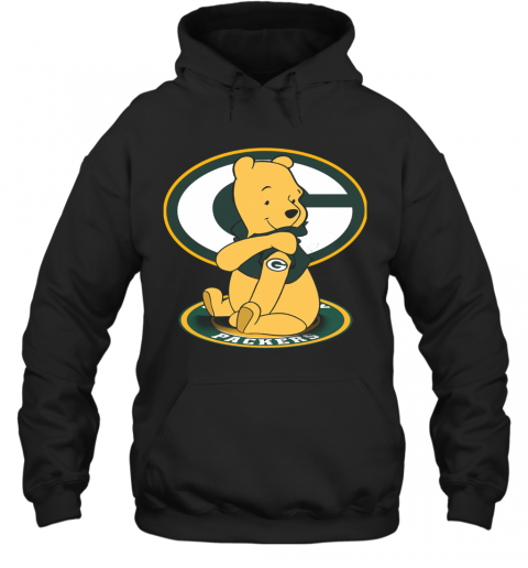 Pooh Green Bay Packers Tattoo T-Shirt Unisex Hoodie