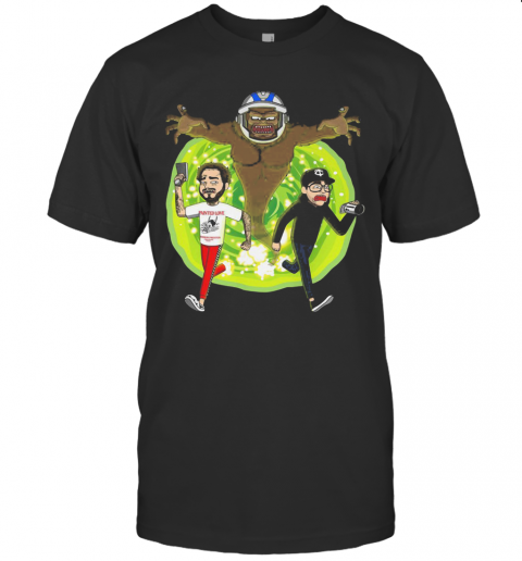 Post Malone Rick And Morty T-Shirt Classic Men's T-shirt