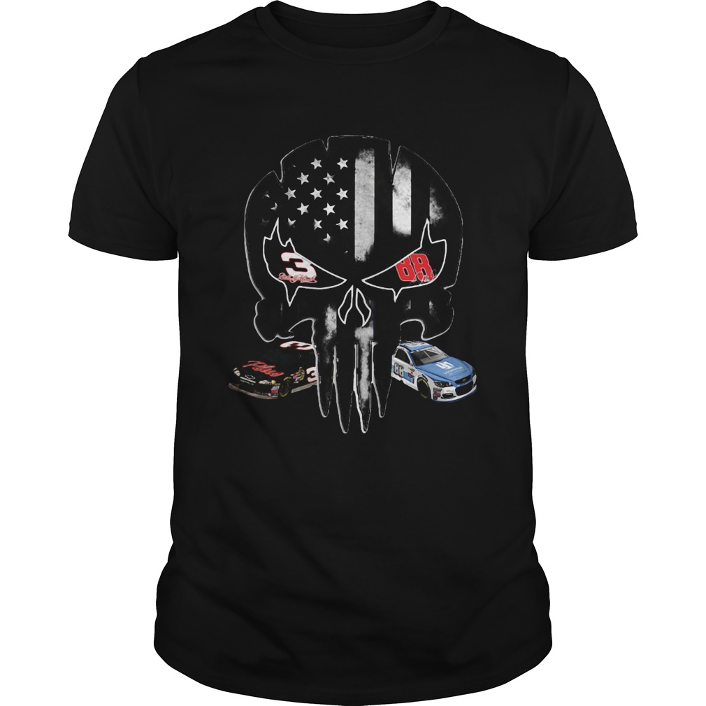Punisher Skull Legends 3 Dale Earnhardt Jr 88 Signature shirt
