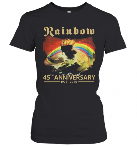 Rainbow 45Th Anniversary 1975 2020 T-Shirt Classic Women's T-shirt