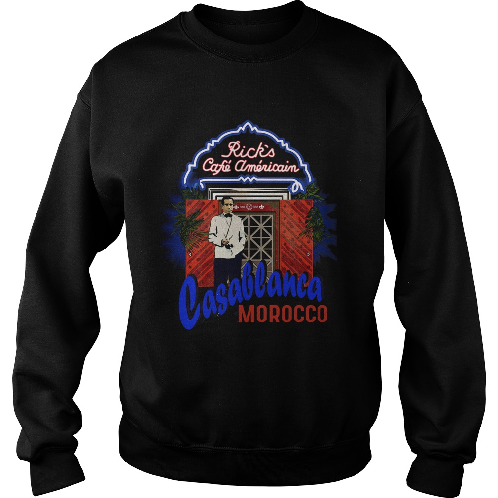 Ricks Cafe American Casablanca Morocco Sweatshirt