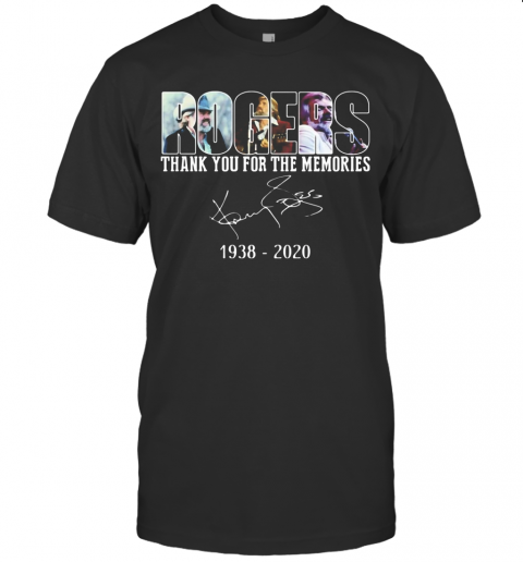 Rogers 1938 2020 Signature Thank You For The Memories T-Shirt