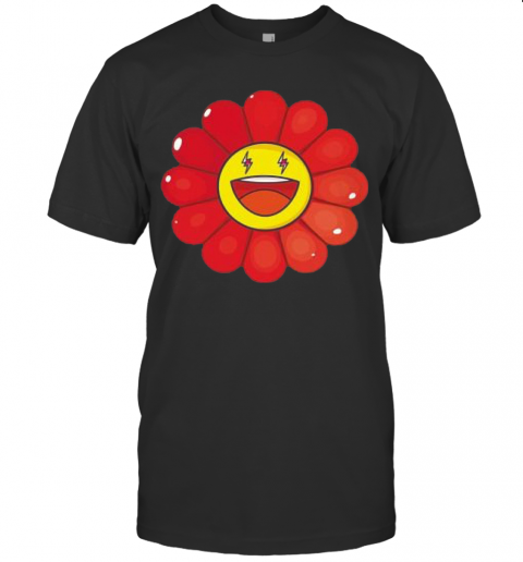 Rojo Large Flower T-Shirt