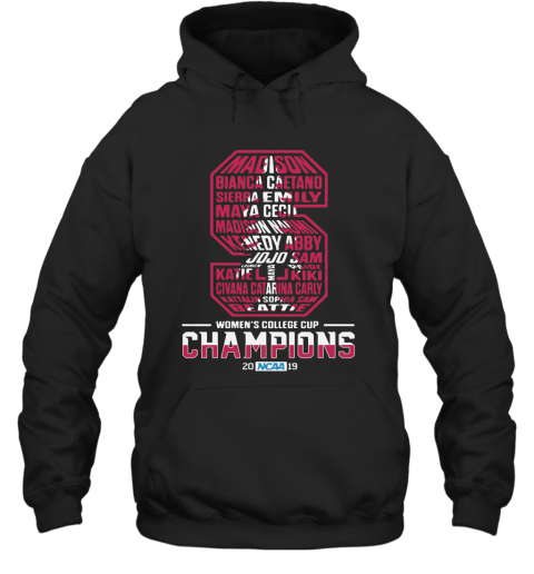 S Women'S College Cup Champions 2019 T-Shirt Unisex Hoodie