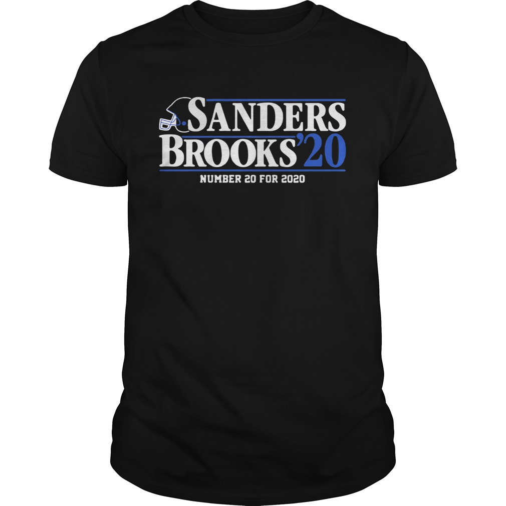Sanders Brooks 2020 shirt