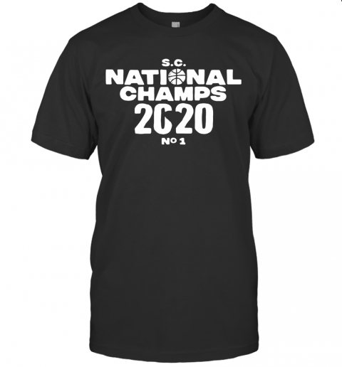 Sc National Champs Columbia Sc Basketball T-Shirt