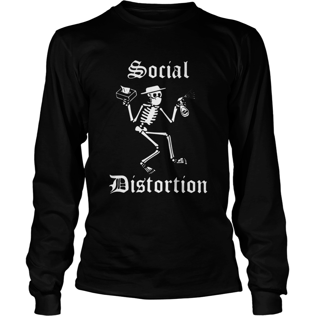 Skeleton Social Distortion Long Sleeve