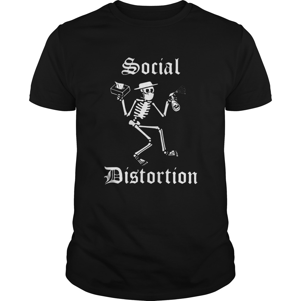 Skeleton Social Distortion shirt