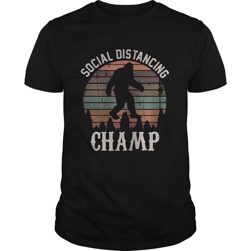 Social distancing champ vintage shirt