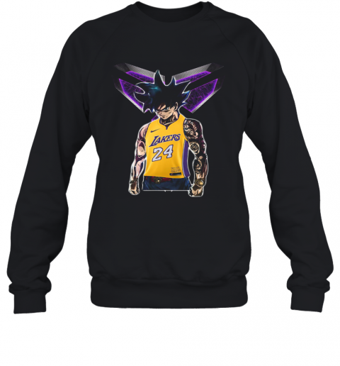 Songoku Ultra Instinct Kobe Bryant Lakers 24 T-Shirt Unisex Sweatshirt