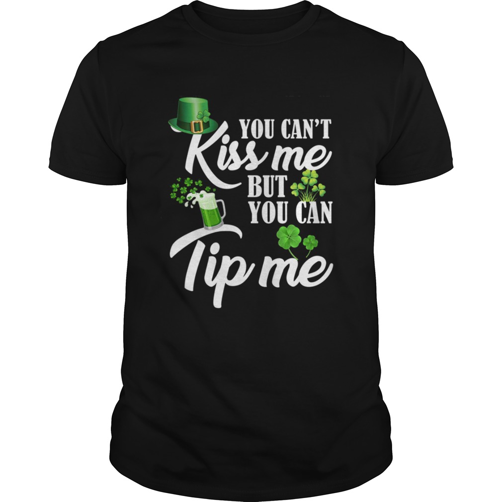 St Patricks Day Waitress Bartender Waiter Tips shirt