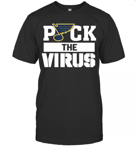 St. Louis Blues Puck The Virus T-Shirt